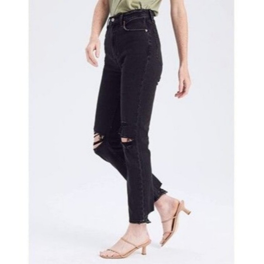 Abercrombie & Fitch The Ankle Straight Ultra High Rise Jeans - Size 26/2R - Picture 11 of 11